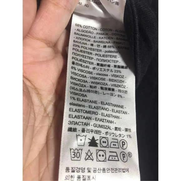 Womens Levi’s Jeans 711 Skinny Black Casual Basic Classic Closet Staple - Picture 5 of 6